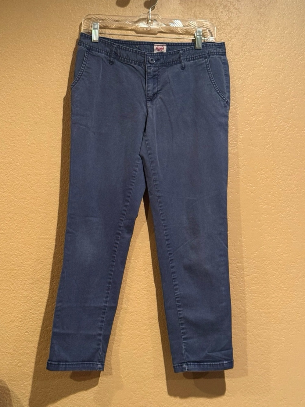 Mossimo Supply Co Blue Stretch Pants Bootcut Women’s Size 7 Juniors Size 6